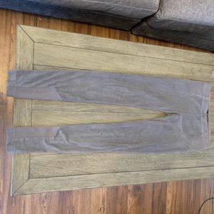 BCBG Maxazria “Paloma” Faux Suede Leggings